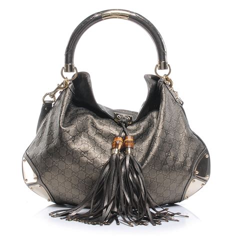 gucci suede bag hobo|gucci hobo bag with tassels.